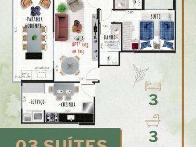 Apartamento venda em Região Geográfica Imediata de Juiz de Fora, Juiz de Fora