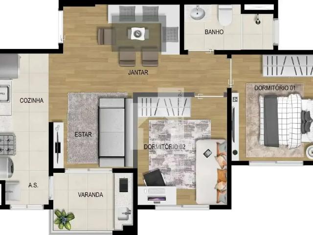 Apartamento venda em Região Imediata de Jaú, Jaú