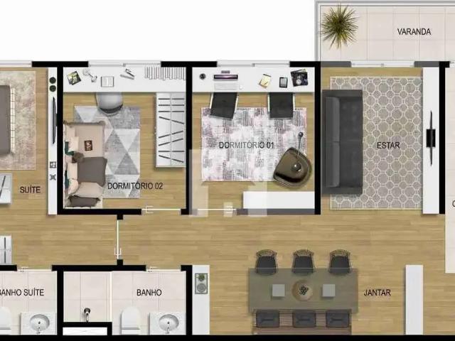 Apartamento venda em Região Imediata de Jaú, Jaú