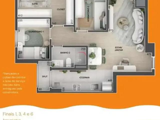 Apartamento venda em Região Geográfica Imediata de Londrina, Londrina