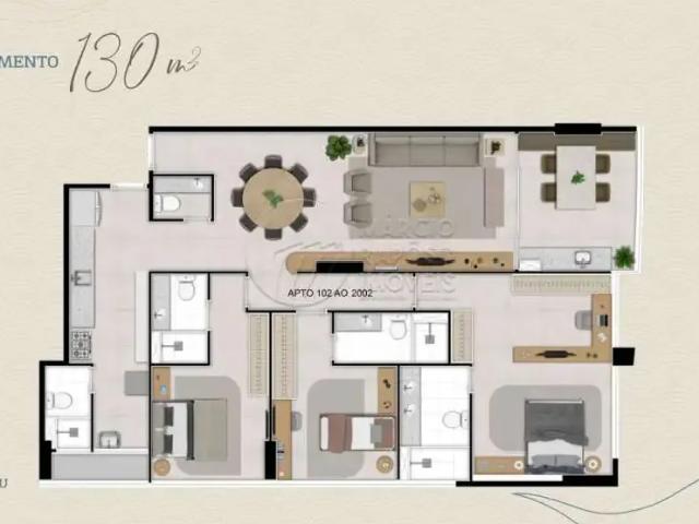 Apartamento venda em Região Geográfica Imediata de Maceió, Feliz Deserto
