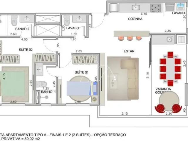 Apartamento venda em Região Imediata de Marília, Marília