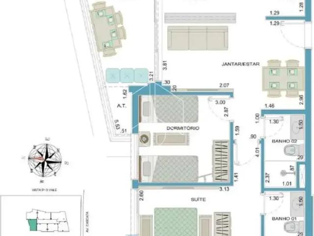 Apartamento venda em Região Imediata de Marília, Marília