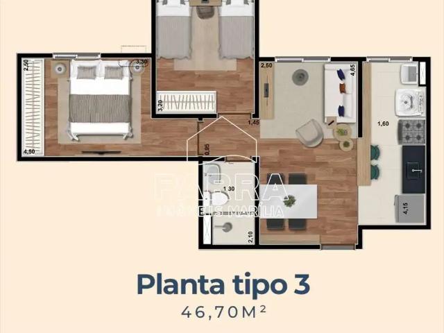 Apartamento venda em Região Imediata de Marília, Marília