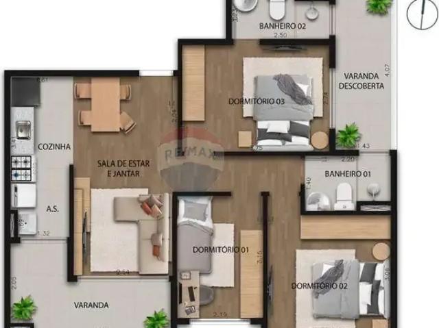 Apartamento venda em Região Imediata de Mogi Guaçu, Itapira