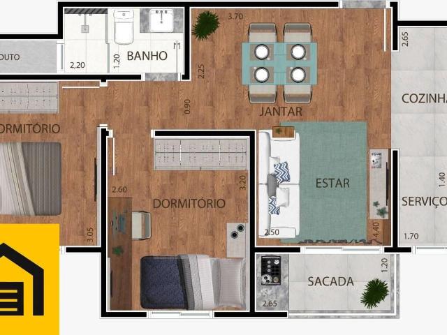 Apartamento venda em Jardim Camila, Mauá