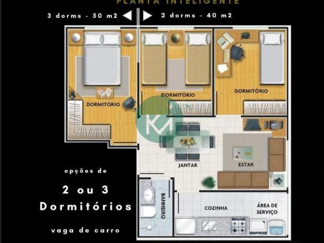 Apartamento venda em Vila Nova Aparecida, Mogi das Cruzes