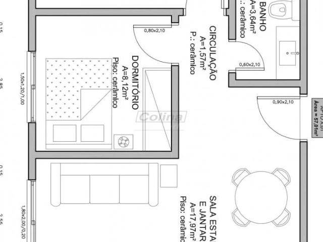 Apartamento venda em Montenegro, Região Geográfica Intermediária de Porto Alegre