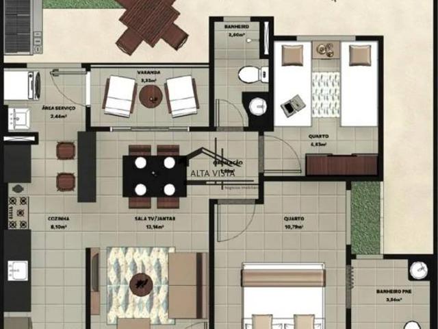 Apartamento venda em Região Geográfica Imediata de Uberlândia, Oliveira Fortes