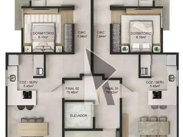 Apartamento venda em Região Geográfica Imediata de Itajaí, Navegantes