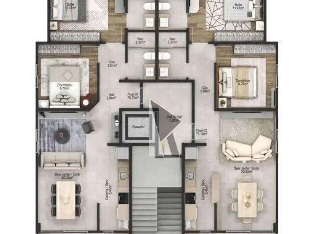Apartamento venda em Região Geográfica Imediata de Itajaí, Navegantes