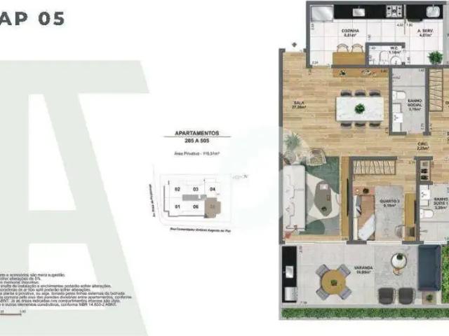 Apartamento venda em Região Oceânica, Niterói