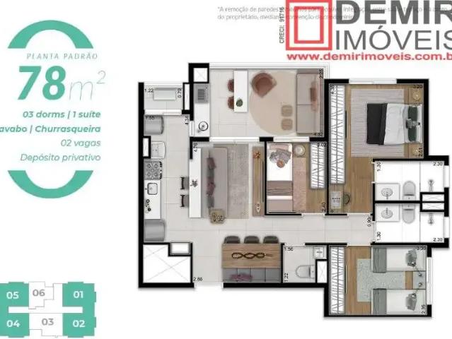 Apartamento venda em Região Imediata de São Paulo, Região Metropolitana de São Paulo