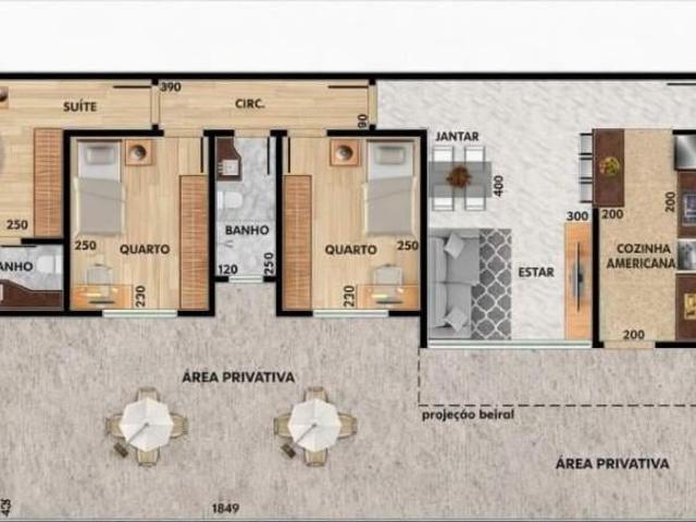 Apartamento venda em Dores de Guanhães, Região Geográfica Intermediária de Governador Valadares