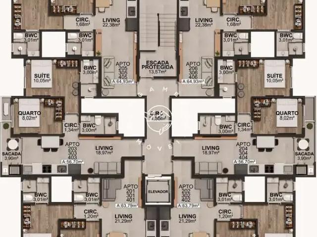 Apartamento venda em Enseada de Brito, Palhoça