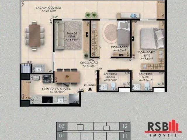 Apartamento venda em Região Geográfica Imediata de Araranguá, Passo de Torres