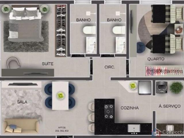Apartamento venda em Cerrado, Patos de Minas