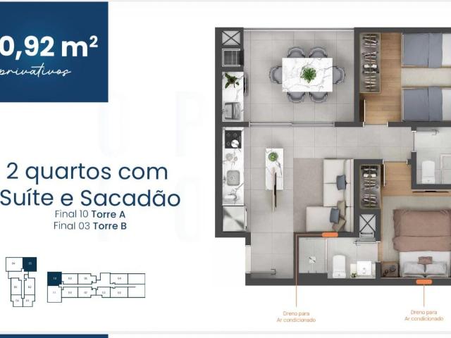 Apartamento venda em Centro, Pinhais
