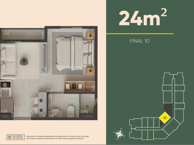 Apartamento venda em Centro, Pinhais