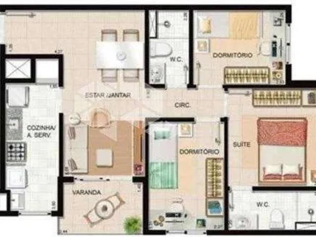 Apartamento venda em Nova Crixás, Região Geográfica Intermediária de Goiânia