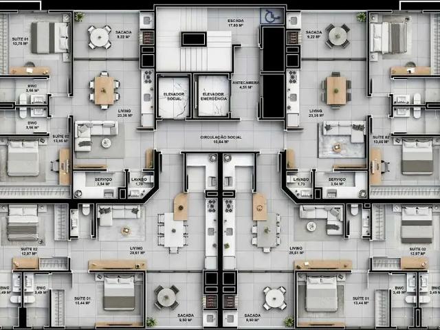 Apartamento venda em Região Geográfica Imediata de Itajaí, Porto Belo
