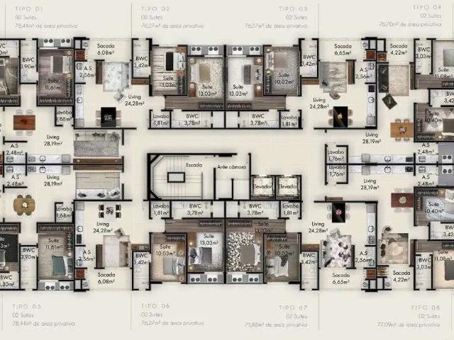 Apartamento venda em Sertão de Santa Luzia, Porto Belo