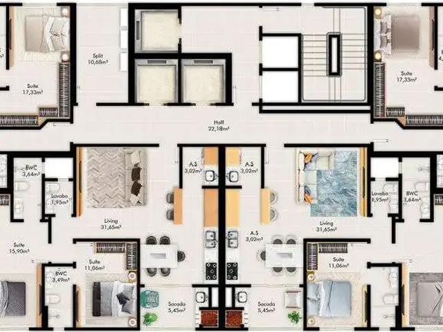 Apartamento venda em Região Geográfica Imediata de Itajaí, Porto Belo
