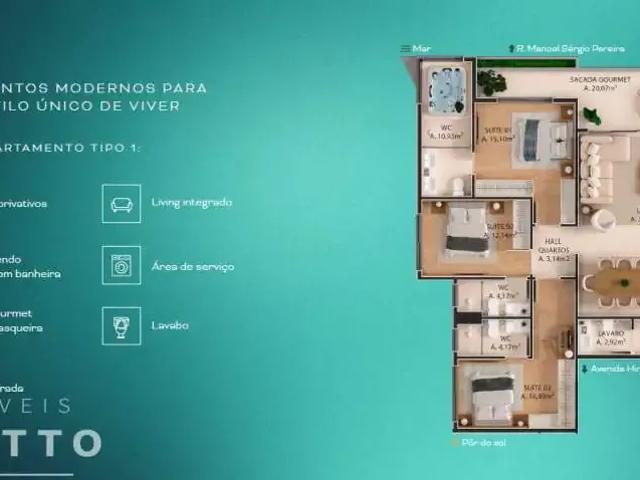Apartamento venda em Região Geográfica Imediata de Itajaí, Porto Belo