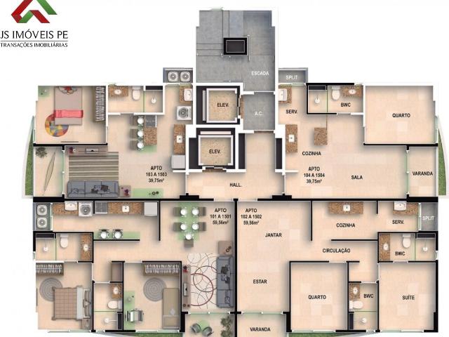 Apartamento venda em Recife