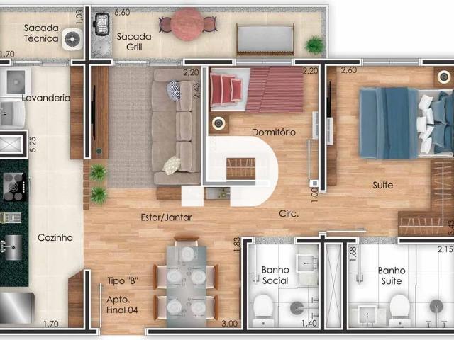 Apartamento venda em Ribeirão Pires