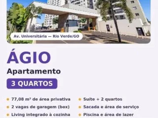 Apartamento venda em Jardim São Tomaz II, Rio Verde