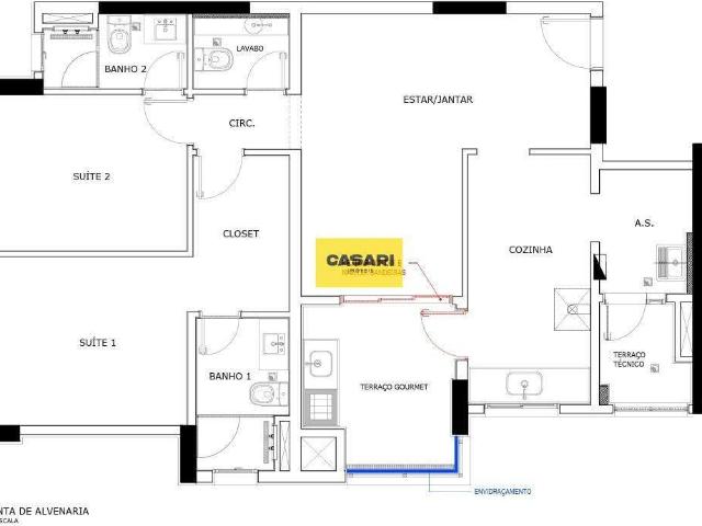 Apartamento venda em Parque dos Pássaros, São Bernardo do Campo