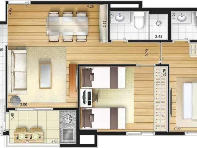 Apartamento venda em Região Imediata de São Paulo, Região Metropolitana de São Paulo