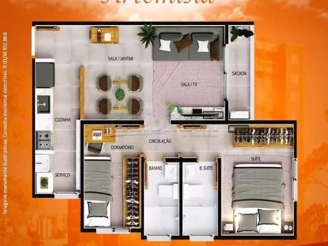 Apartamento venda em Região Imediata de São Carlos, São Carlos