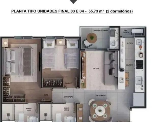 Apartamento venda em São Carlos, Região Geográfica Intermediária de Araraquara