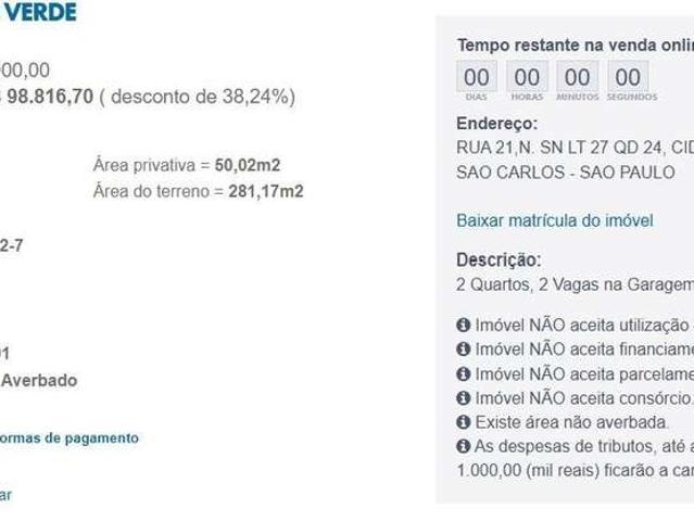 Apartamento venda em Região Imediata de São Carlos, São Carlos