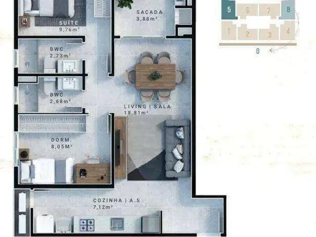 Apartamento venda em Região Geográfica Imediata de Joinville, São Francisco do Sul