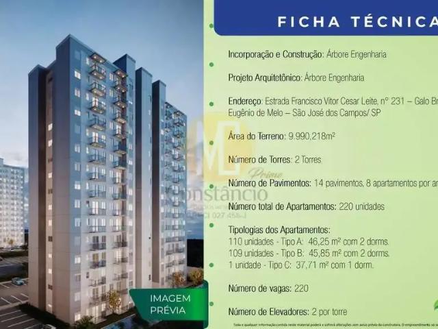 Apartamento venda em Região Imediata de São José dos Campos, Região Metropolitana do Vale do Paraíba e Litoral Norte