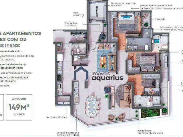 Apartamento venda em Região Imediata de São José dos Campos, Região Metropolitana do Vale do Paraíba e Litoral Norte