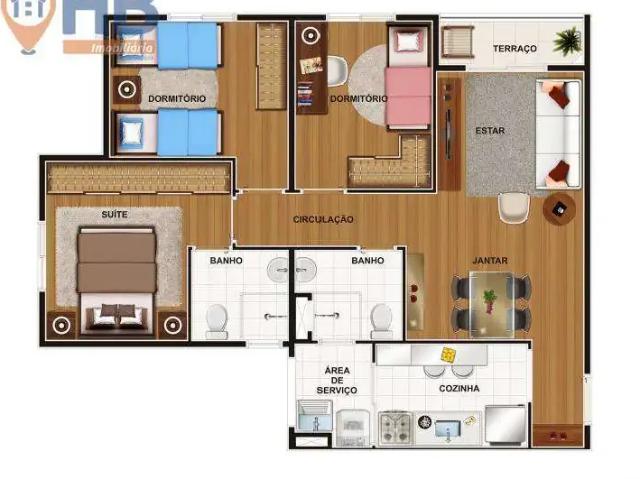Apartamento venda em Região Imediata de São José dos Campos, Região Metropolitana do Vale do Paraíba e Litoral Norte