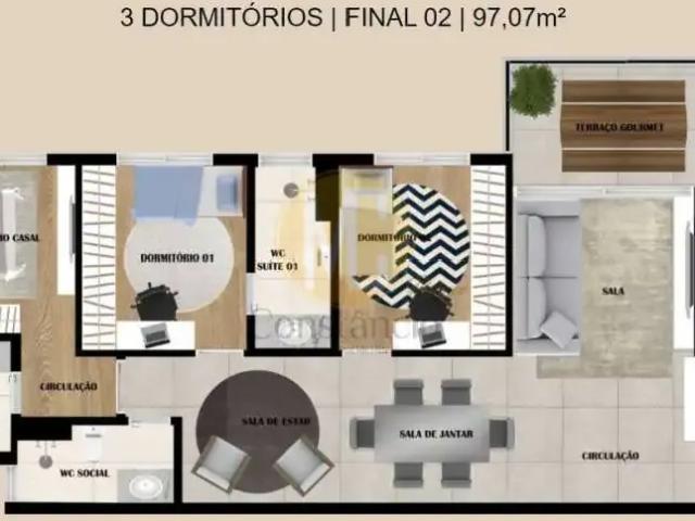 Apartamento venda em Região Imediata de São José dos Campos, Região Metropolitana do Vale do Paraíba e Litoral Norte