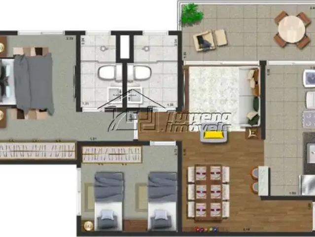Apartamento venda em Região Imediata de São José dos Campos, Região Metropolitana do Vale do Paraíba e Litoral Norte