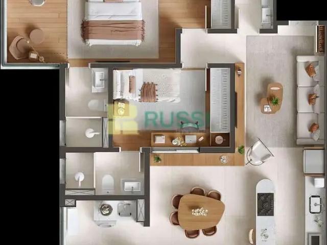 Apartamento venda em Região Imediata de São José dos Campos, Região Metropolitana do Vale do Paraíba e Litoral Norte