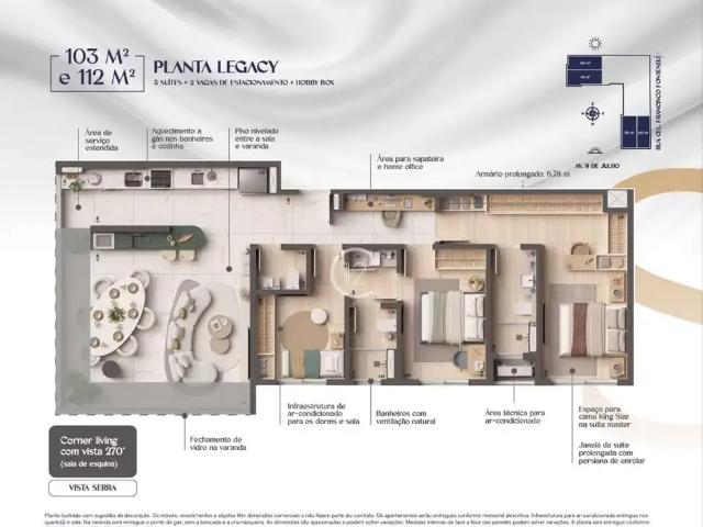 Apartamento venda em Região Imediata de São José dos Campos, Região Metropolitana do Vale do Paraíba e Litoral Norte