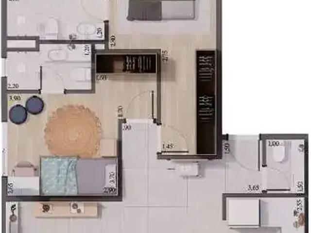 Apartamento venda em Região Imediata de São José dos Campos, Região Metropolitana do Vale do Paraíba e Litoral Norte