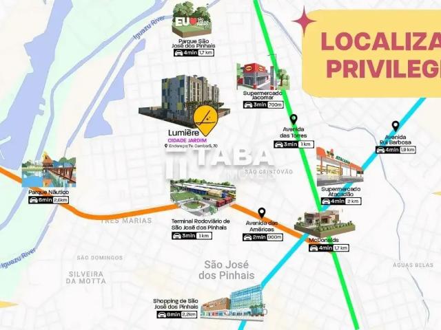 Apartamento venda em Cidade Jardim, São José dos Pinhais