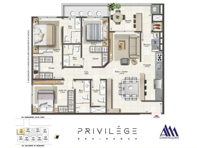 Apartamento venda em Região Geográfica Imediata de Florianópolis, São José