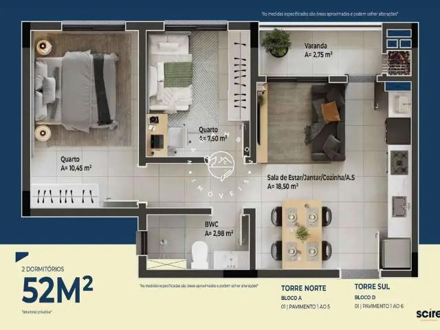 Apartamento venda em Região Geográfica Imediata de Florianópolis, São José