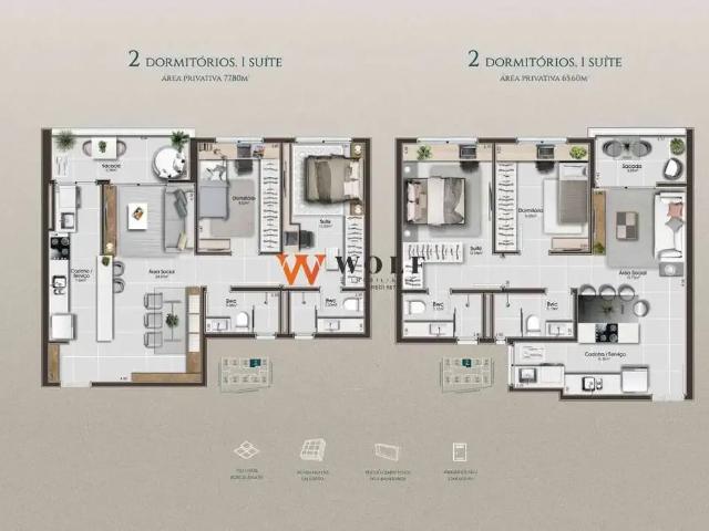 Apartamento venda em Região Geográfica Imediata de Florianópolis, São José