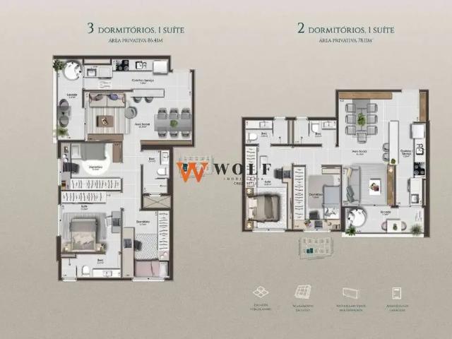 Apartamento venda em Região Geográfica Imediata de Florianópolis, São José